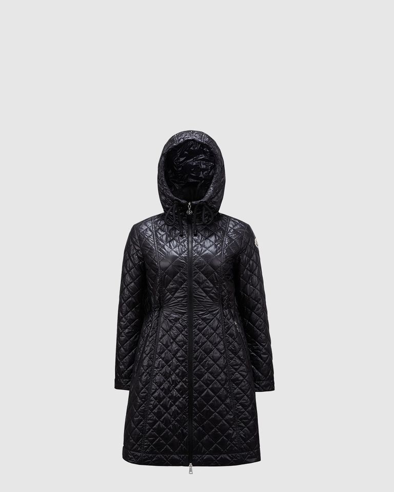 후드 다이아몬드 퀼팅 롱 다운 재킷 - 스투시 패딩 레플리카 참고 이미지